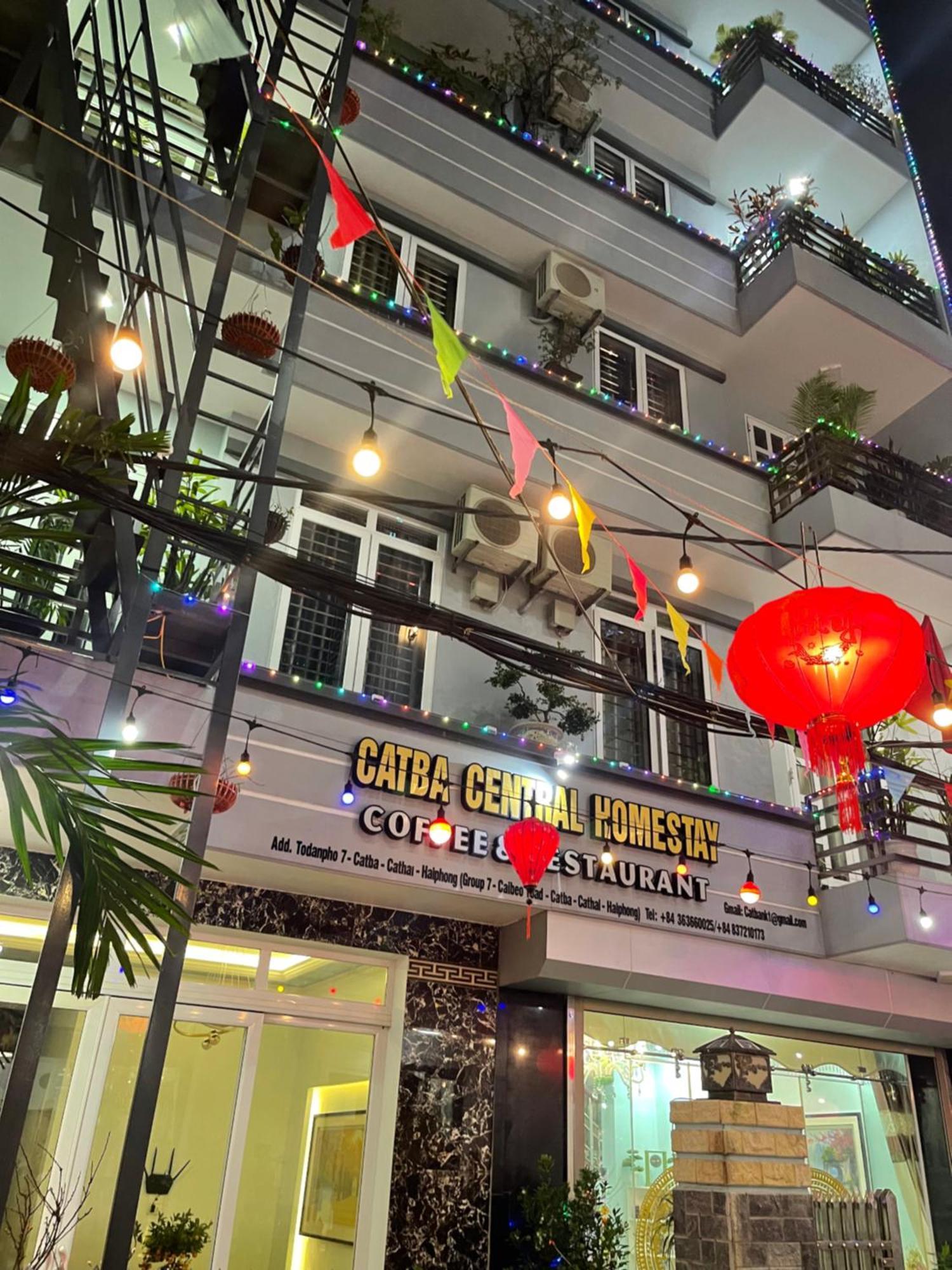 Cat Ba Central Homestay Dong Khe Sau Exteriör bild
