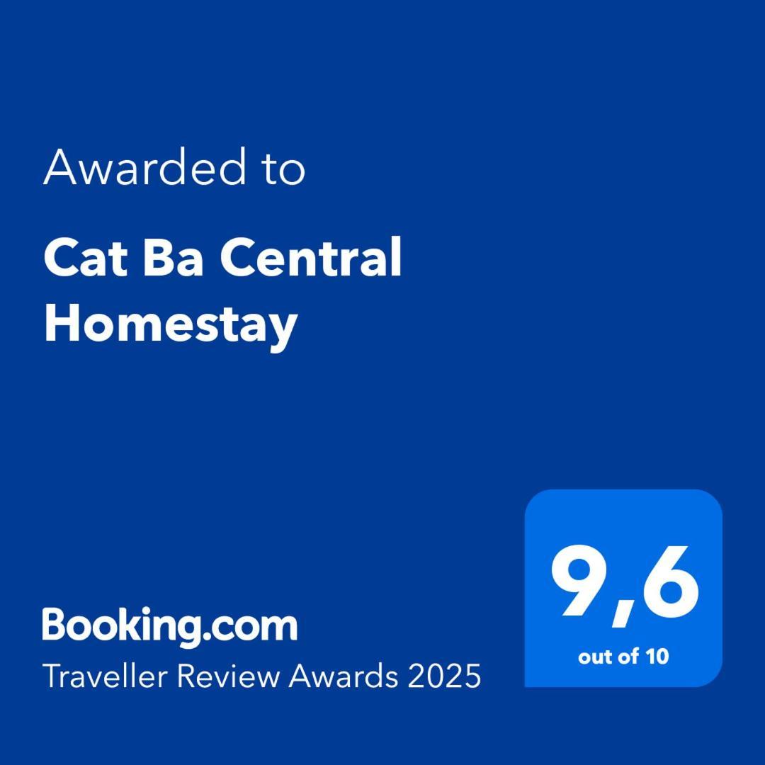 Cat Ba Central Homestay Dong Khe Sau Exteriör bild