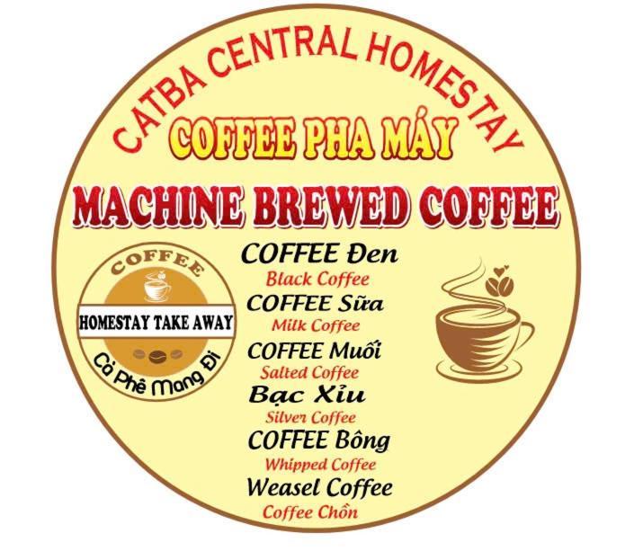 Cat Ba Central Homestay Dong Khe Sau Exteriör bild